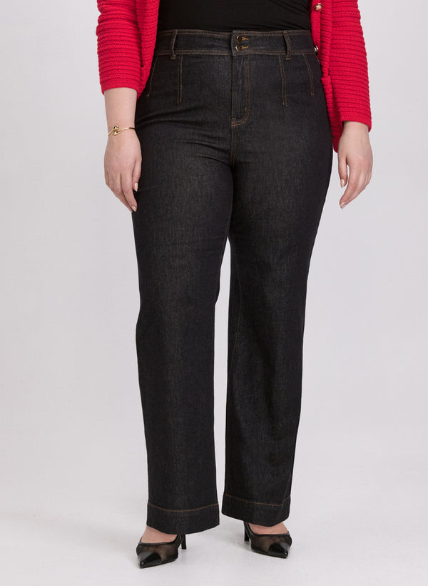 laura Wide-Leg Jeans