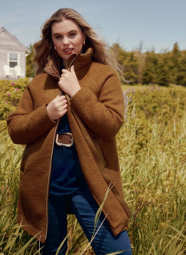Laura Wool-Blend Coat