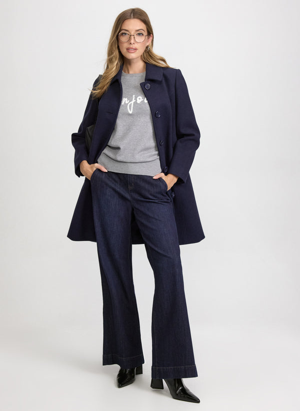 Laura Wool-Blend Coat