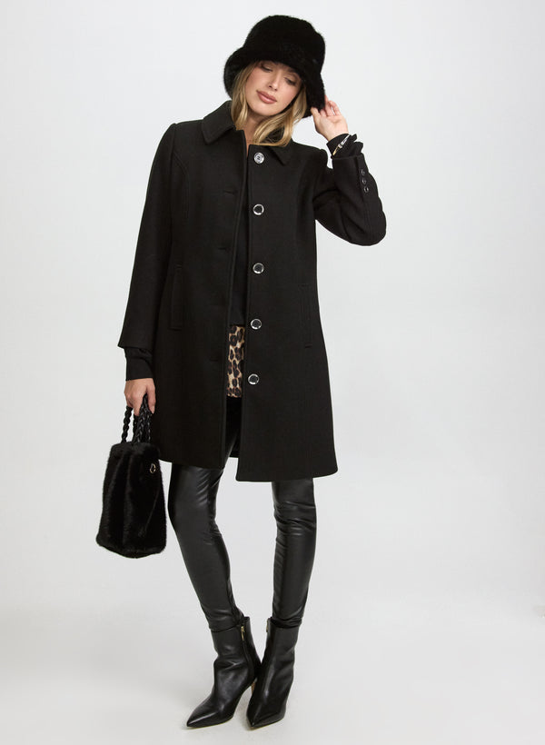 Laura Wool-Blend Coat