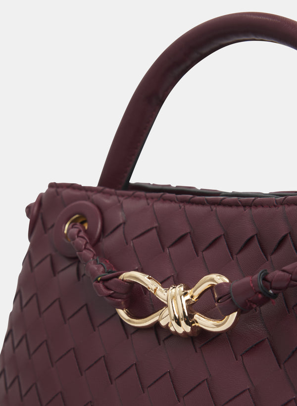 Laura Woven Handbag