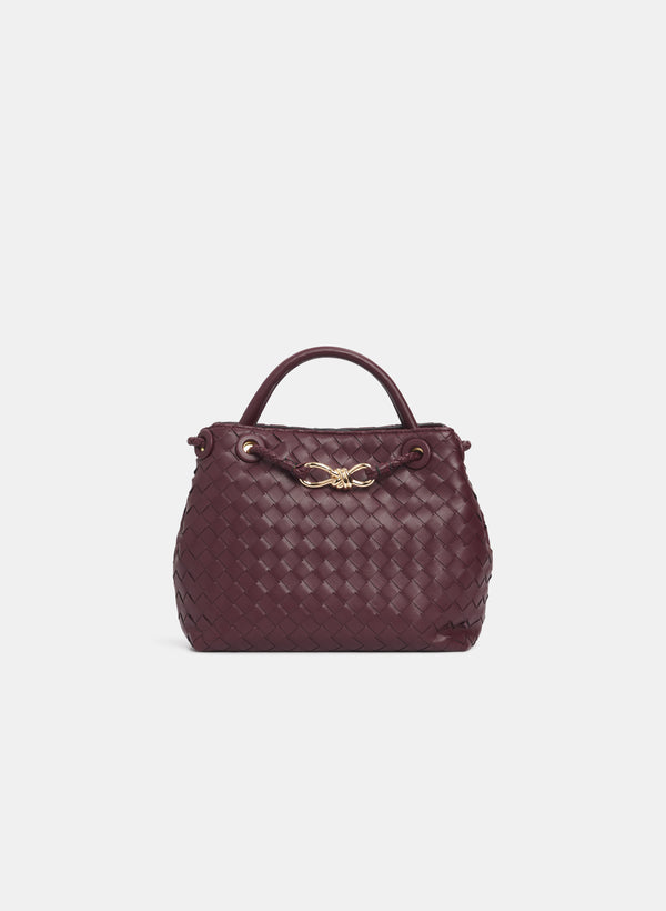 laura Woven Handbag